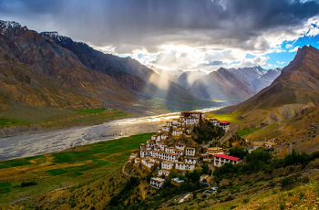 Himalayan Town View